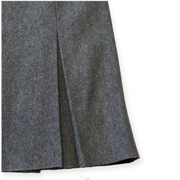 MIU‎ MIU Gray Wool Pleated Skirt, Size 44 Italy, Never worn new condition - Picture 9 of 14